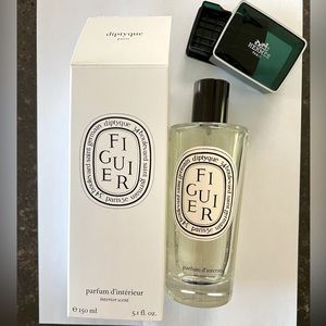 DIPTYQUE Paris Interior Scent Figuier/Fig Tree + Free Hermes Soap Box